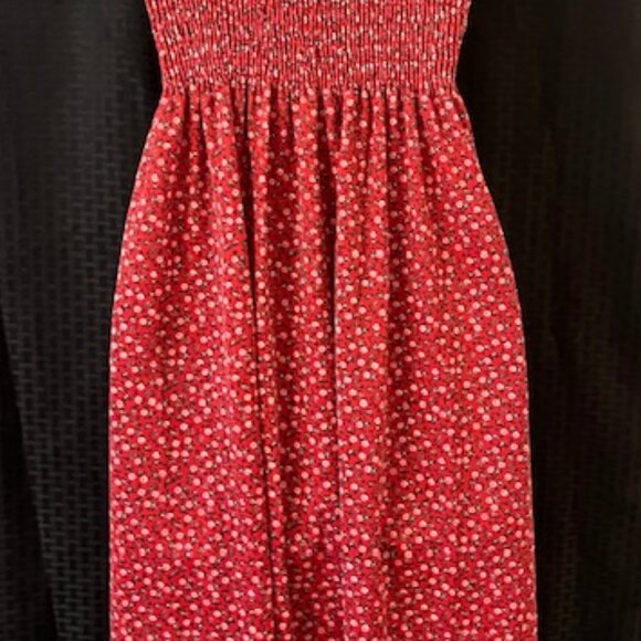 Cute Flower Dress ~ Straps that Tie - Picture 7 of 9